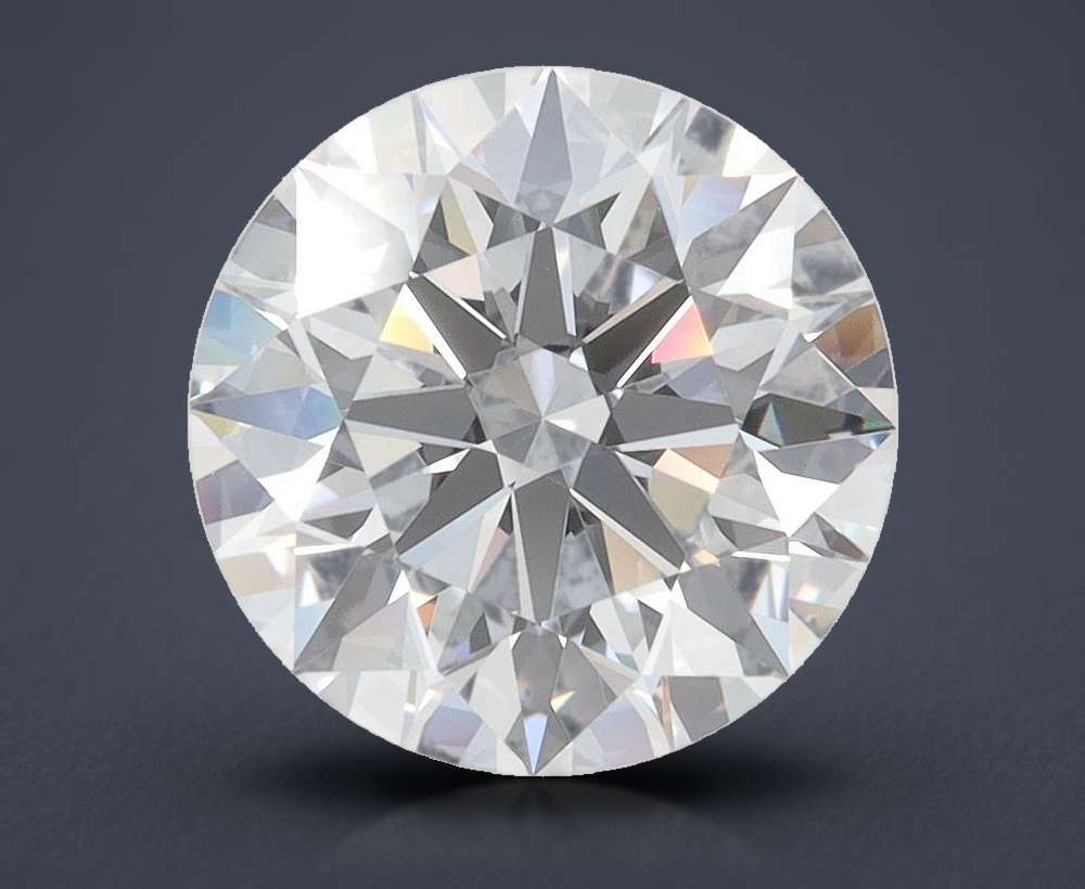 4.01ct D FL Rare Carat Ideal Cut Round Lab Grown Diamond