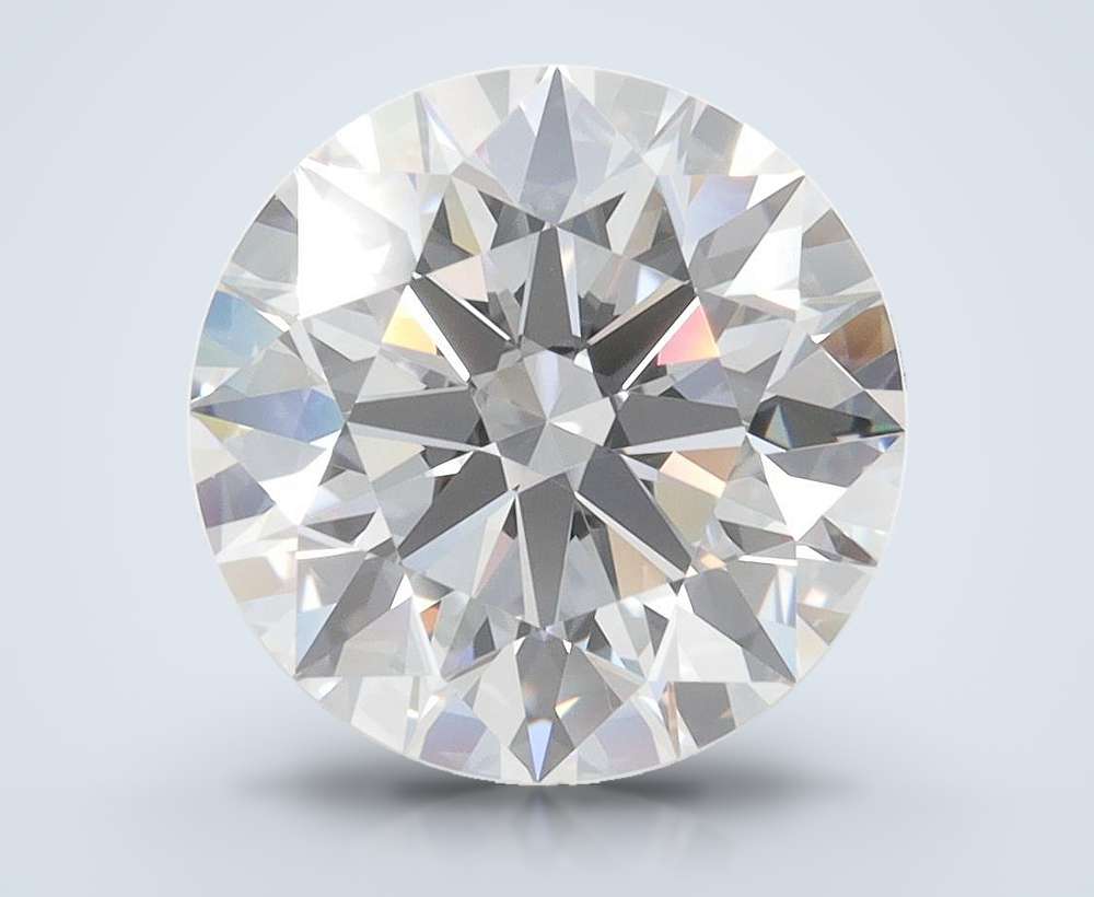 4.01ct D FL Rare Carat Ideal Cut Round Lab Grown Diamond
