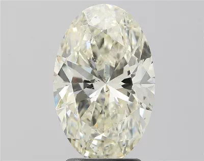 3.04ct K SI1 Very Good Cut Oval Diamond