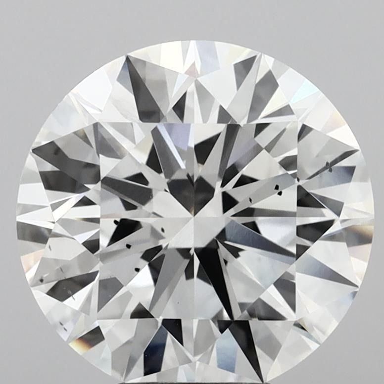 6.01ct E SI1 Rare Carat Ideal Cut Round Lab Grown Diamond