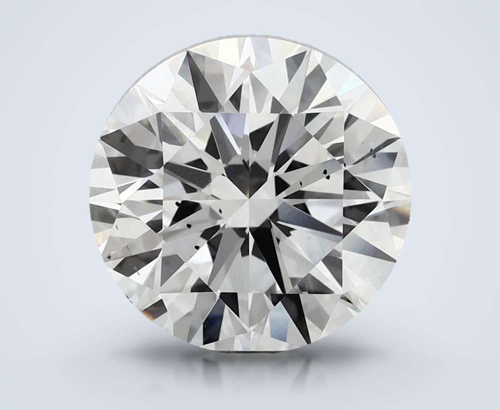 6.01ct E SI1 Rare Carat Ideal Cut Round Lab Grown Diamond