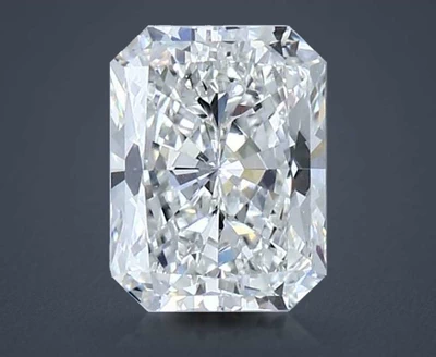 1.50ct F SI1 Rare Carat Ideal Cut Radiant Diamond
