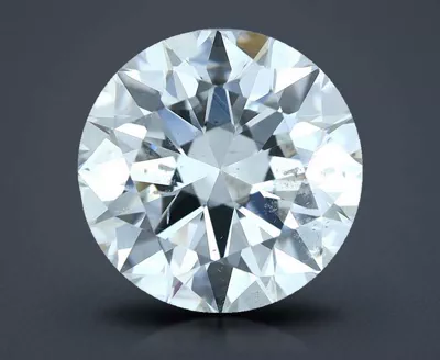 3.01ct H SI2 Rare Carat Ideal Cut Round Diamond