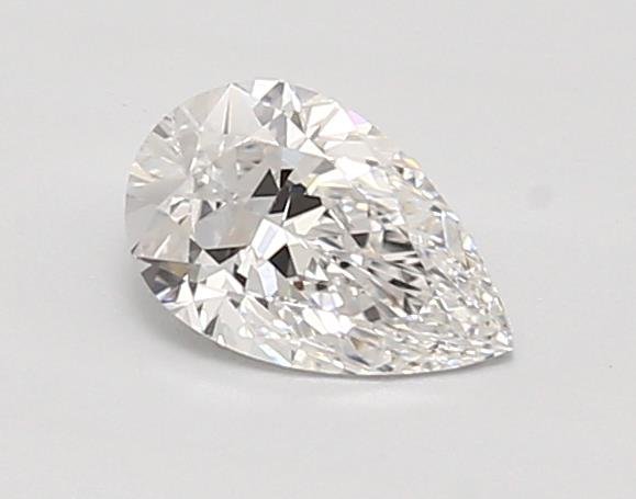 0.69ct D VVS2 Rare Carat Ideal Cut Pear Lab Grown Diamond