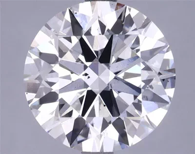 3.48ct F SI1 Rare Carat Ideal Cut Round Lab Grown Diamond