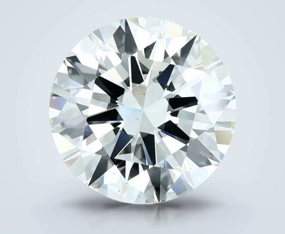 6.14ct J VS1 Excellent Cut Round Diamond
