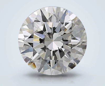5.02ct H VS1 Rare Carat Ideal Cut Round Diamond
