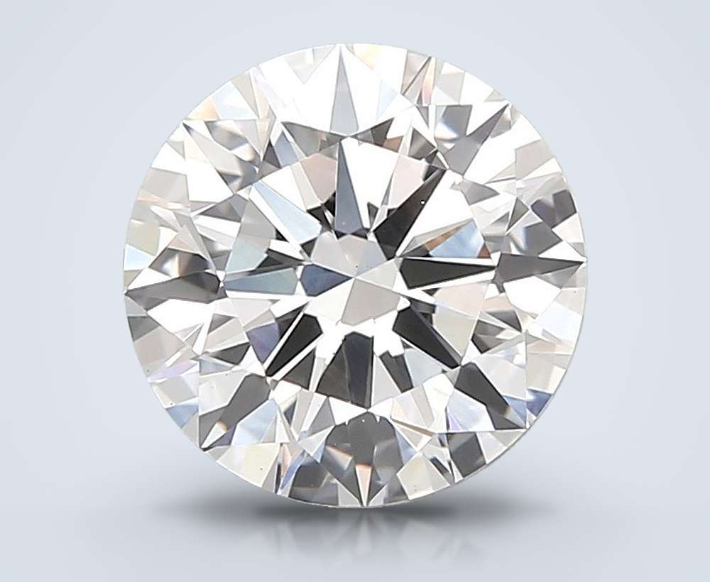 4.04ct E VS1 Rare Carat Ideal Cut Round Lab Grown Diamond