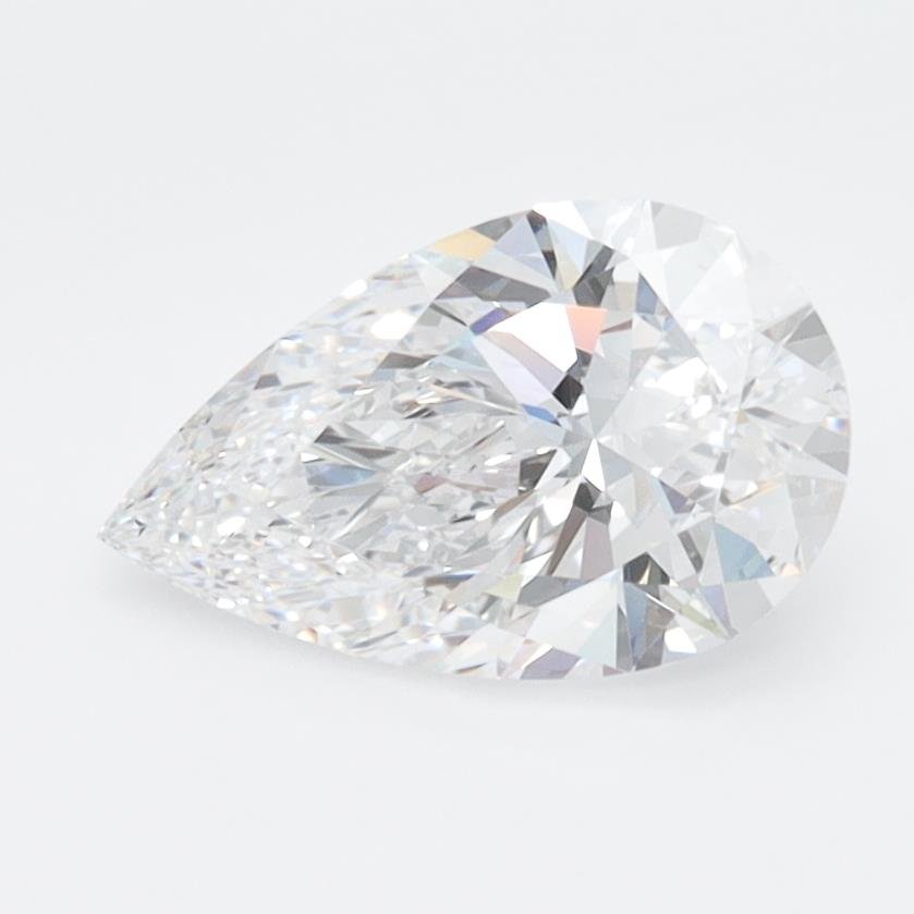 1.26ct D VVS1 Rare Carat Ideal Cut Pear Lab Grown Diamond