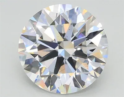 2.02ct E VS2 Rare Carat Ideal Cut Round Lab Grown Diamond