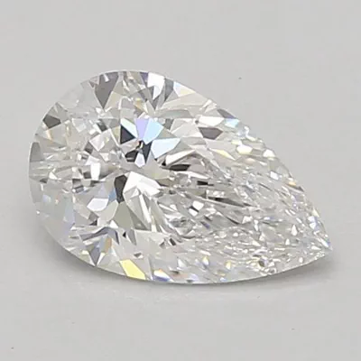 0.98ct D VS1 Rare Carat Ideal Cut Pear Lab Grown Diamond