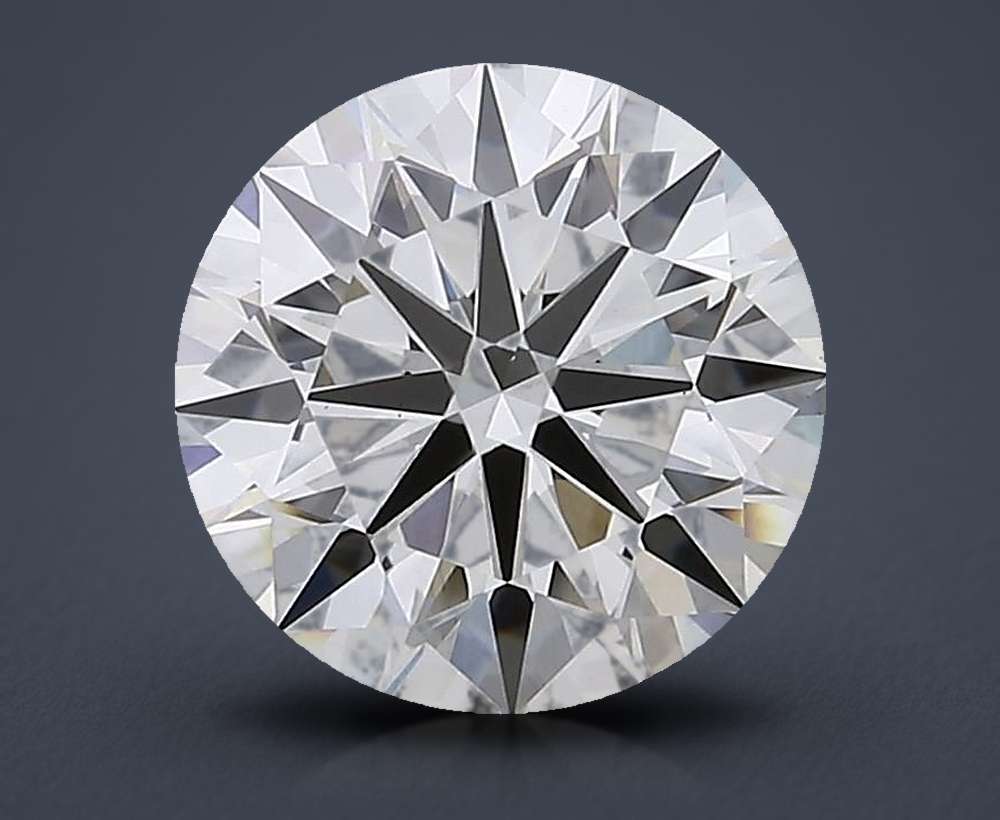 2.11ct I VVS2 Excellent Cut Round Lab Grown Diamond