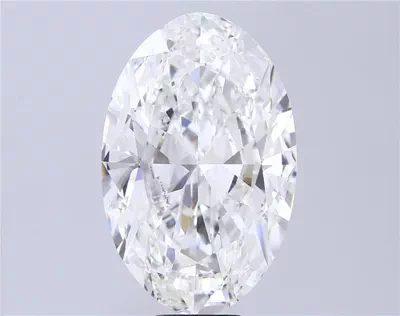 15.05ct F VVS2 Rare Carat Ideal Cut Oval Lab Grown Diamond