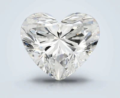 6.24ct E VVS2 Rare Carat Ideal Cut Heart Lab Grown Diamond