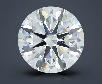 3.01ct G VS2 Rare Carat Ideal Cut Round Diamond
