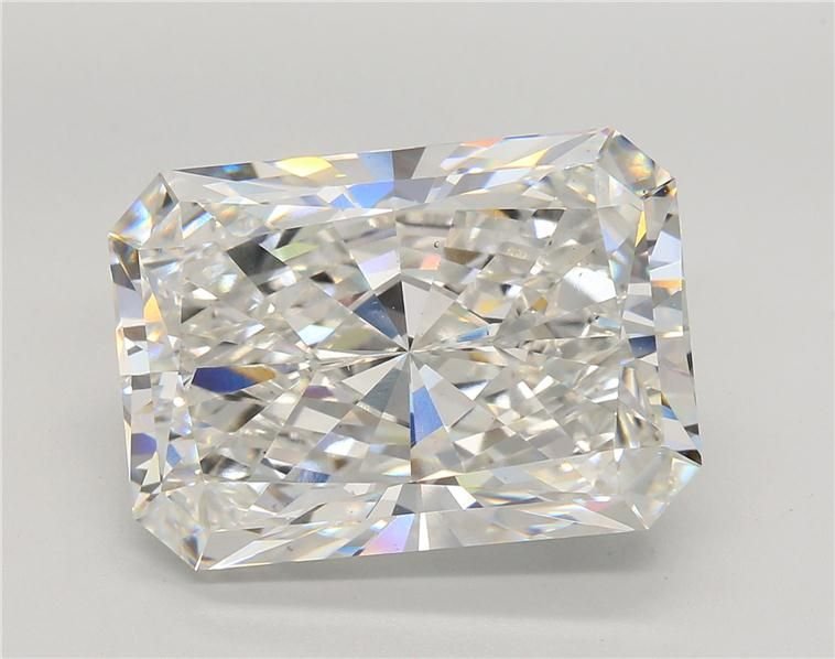 14.51ct F VS1 Rare Carat Ideal Cut Radiant Lab Grown Diamond