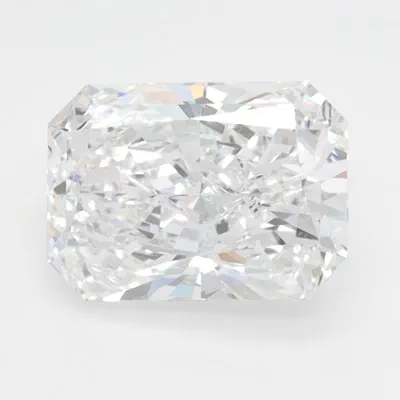 1.47ct D VVS2 Rare Carat Ideal Cut Radiant Lab Grown Diamond