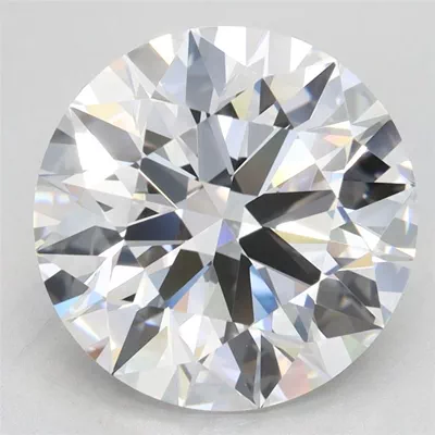 4.05ct D IF Rare Carat Ideal Cut Round Lab Grown Diamond