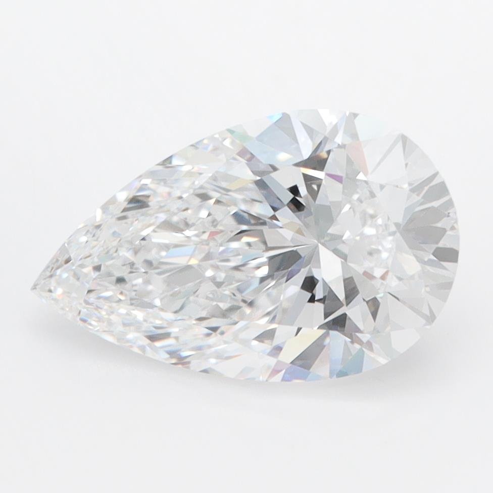 2.28ct D VVS1 Rare Carat Ideal Cut Pear Lab Grown Diamond