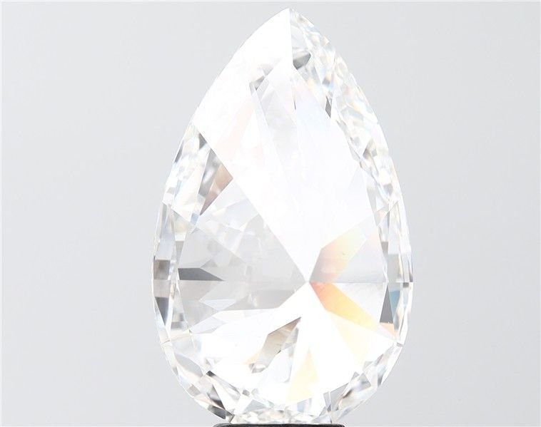 10.02ct F VS1 Rare Carat Ideal Cut Pear Lab Grown Diamond