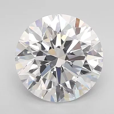 2.25ct D VVS1 Rare Carat Ideal Cut Round Lab Grown Diamond