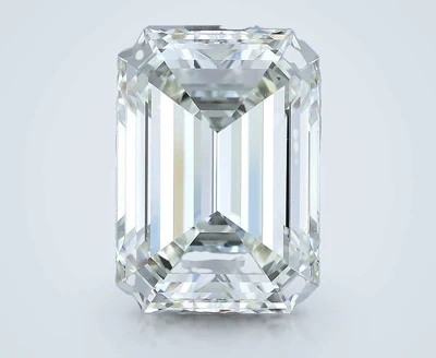 5.03ct J VS1 Rare Carat Ideal Cut Emerald Diamond