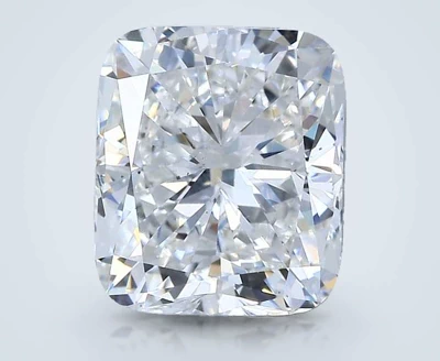 3.07ct E SI1 Very Good Cut Cushion Diamond