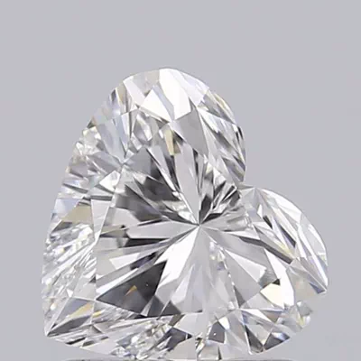 1.00ct D VVS1 Rare Carat Ideal Cut Heart Lab Grown Diamond