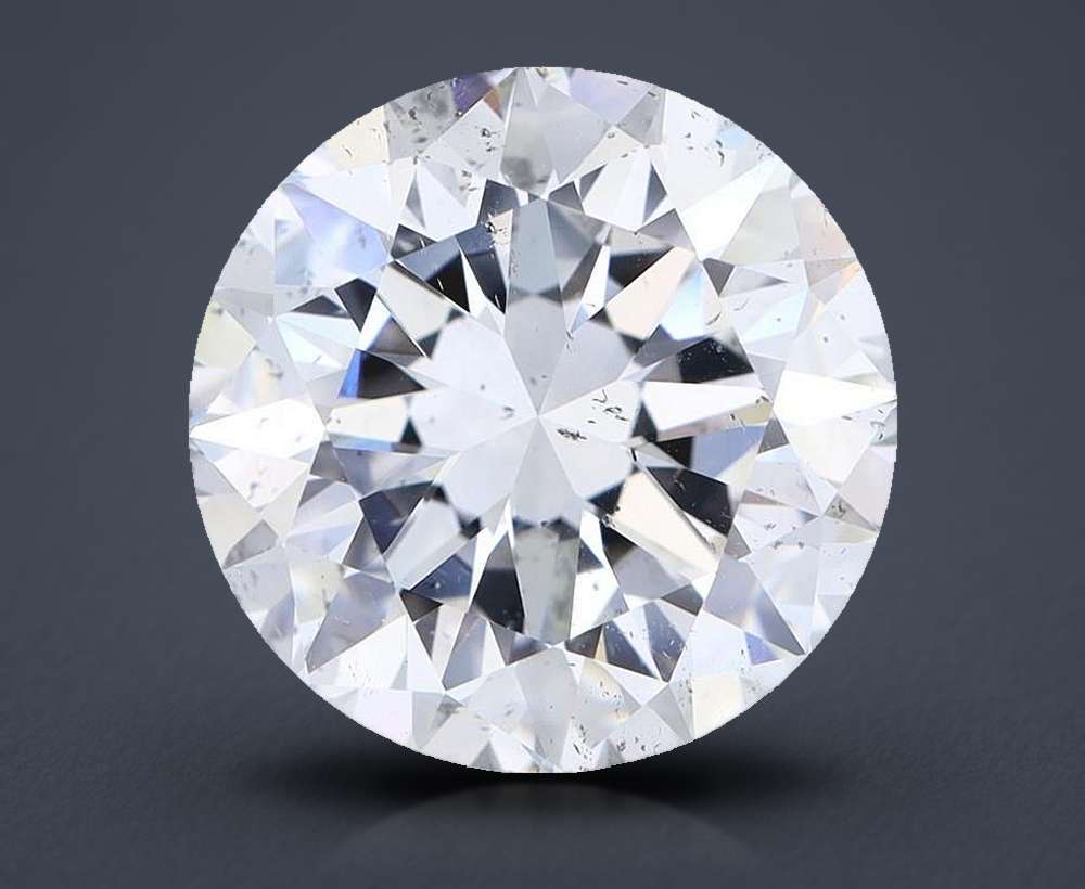 5.00ct E SI2 Very Good Cut Round Diamond