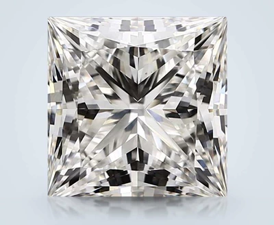 6.02ct G VS1 Rare Carat Ideal Cut Princess Lab Grown Diamond