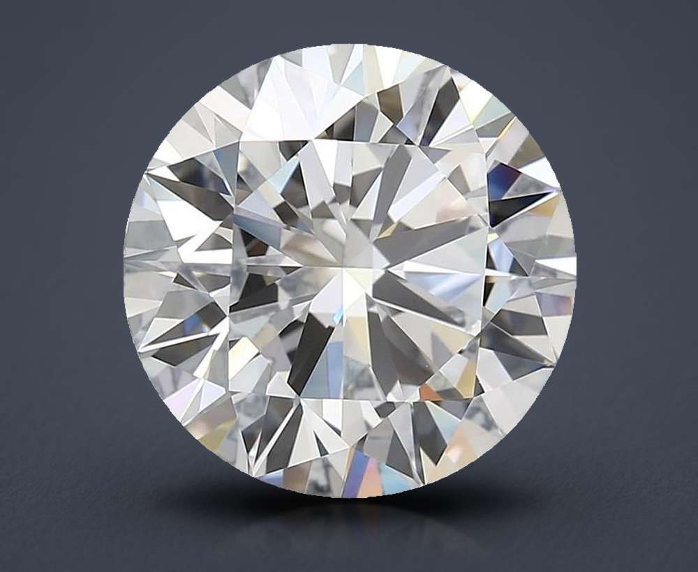 7.01ct D IF Rare Carat Ideal Cut Round Lab Grown Diamond