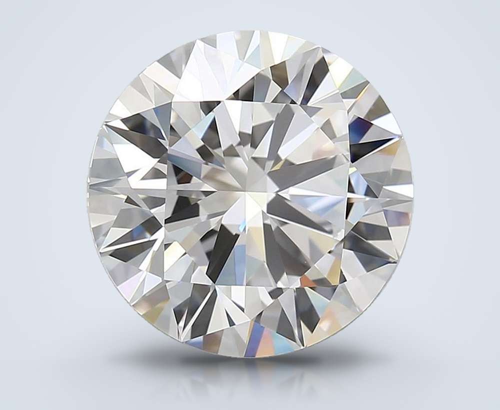 7.01ct D IF Rare Carat Ideal Cut Round Lab Grown Diamond