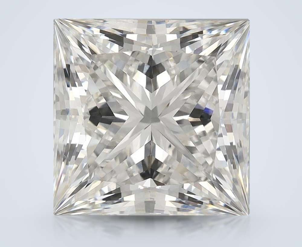 6.54ct G VS1 Rare Carat Ideal Cut Princess Lab Grown Diamond
