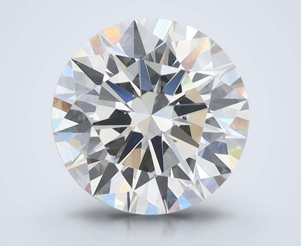 2.51ct F VS1 Rare Carat Ideal Cut Round Lab Grown Diamond