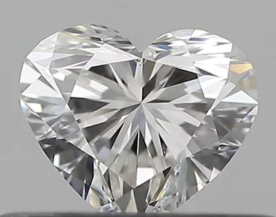 0.31ct H VS2 Rare Carat Ideal Cut Heart Diamond