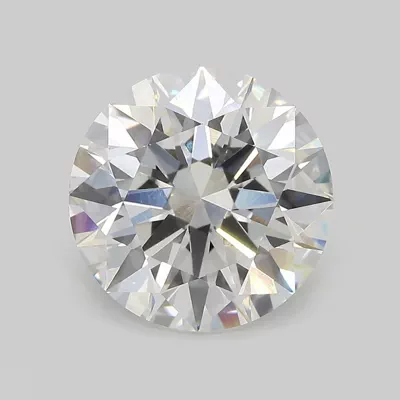5.40ct F VVS2 Rare Carat Ideal Cut Round Lab Grown Diamond