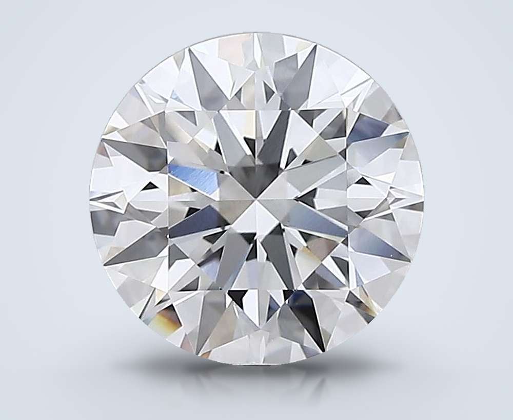 2.09ct H VVS2 Rare Carat Ideal Cut Round Lab Grown Diamond