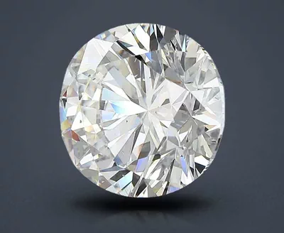 5.01ct F SI1 Rare Carat Ideal Cut Round Diamond