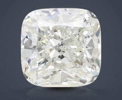 7.44ct H VS2 Rare Carat Ideal Cut Cushion Lab Grown Diamond
