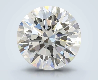 3.06ct G VS1 Rare Carat Ideal Cut Round Lab Grown Diamond