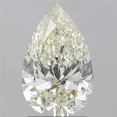 1.70ct J SI2 Rare Carat Ideal Cut Pear Diamond
