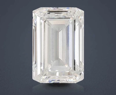 20.04ct G VVS2 Very Good Cut Emerald Lab Grown Diamond