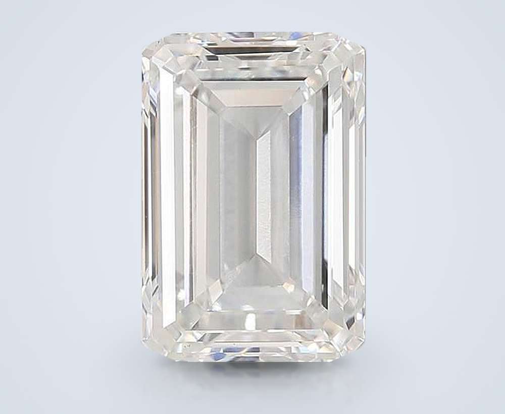 20.04ct G VVS2 Very Good Cut Emerald Lab Grown Diamond