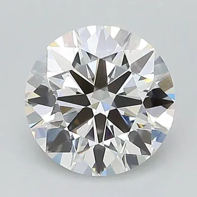 1.32ct E VVS2 Rare Carat Ideal Cut Round Lab Grown Diamond