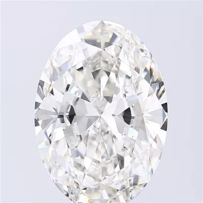 10.01ct G VS2 Rare Carat Ideal Cut Oval Lab Grown Diamond