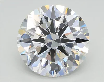 3.01ct E VS2 Excellent Cut Round Lab Grown Diamond