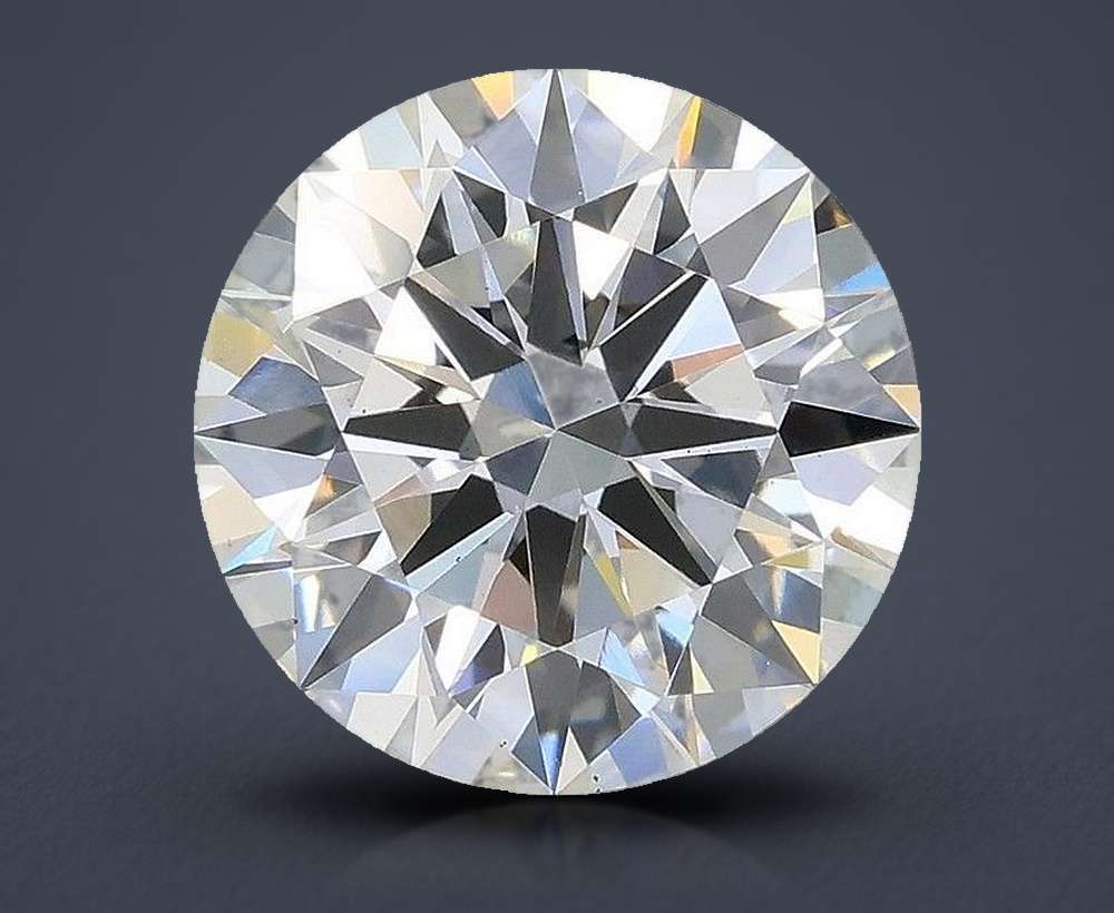 3.01ct E VS2 Excellent Cut Round Lab Grown Diamond