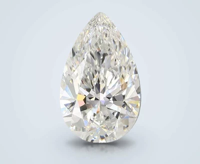 7.07ct E VVS2 Rare Carat Ideal Cut Pear Lab Grown Diamond