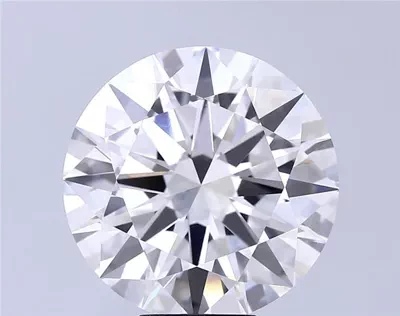 9.04ct F VVS2 Excellent Cut Round Lab Grown Diamond