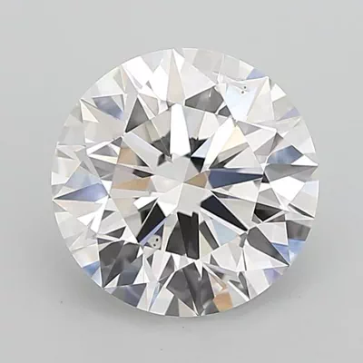 4.02ct E SI1 Rare Carat Ideal Cut Round Lab Grown Diamond
